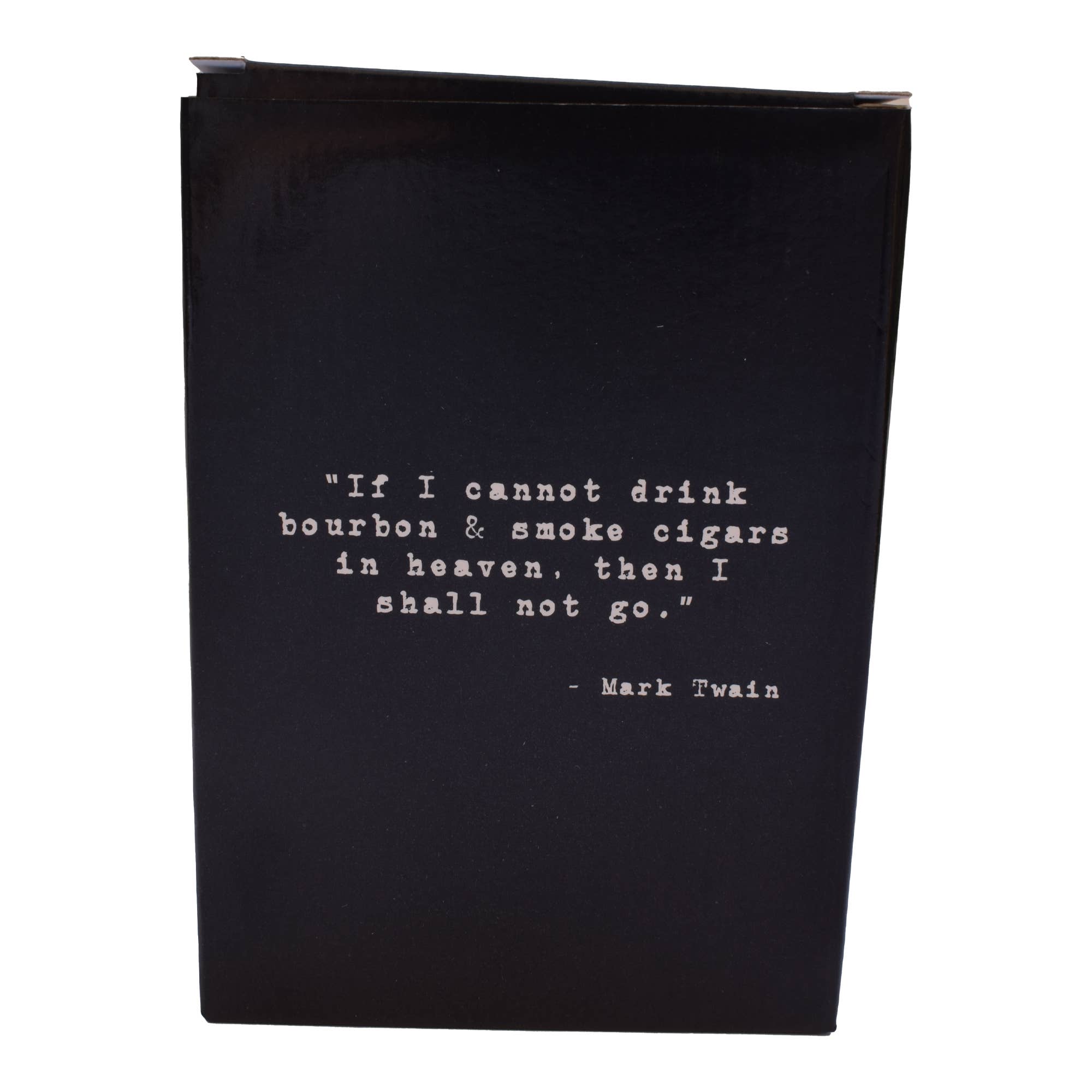 Layne Wilson - Wholesale Flask - Mark Twain Quote Leather Flask6