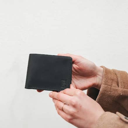 Læder tredobbelt tegnebog for engroshandel hos ShufliaCrafts