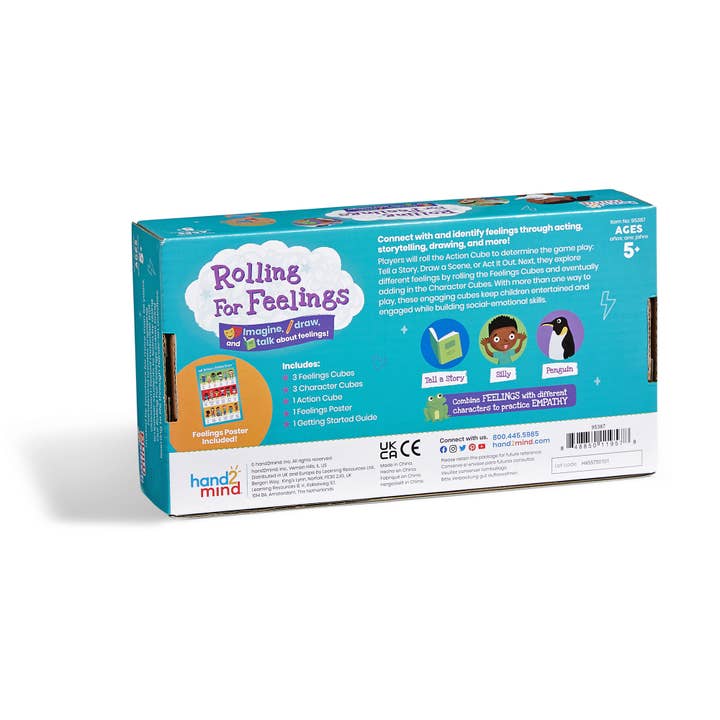 Learning Resources - Wholesale Toy Set - Kids - Emotions Dice Game