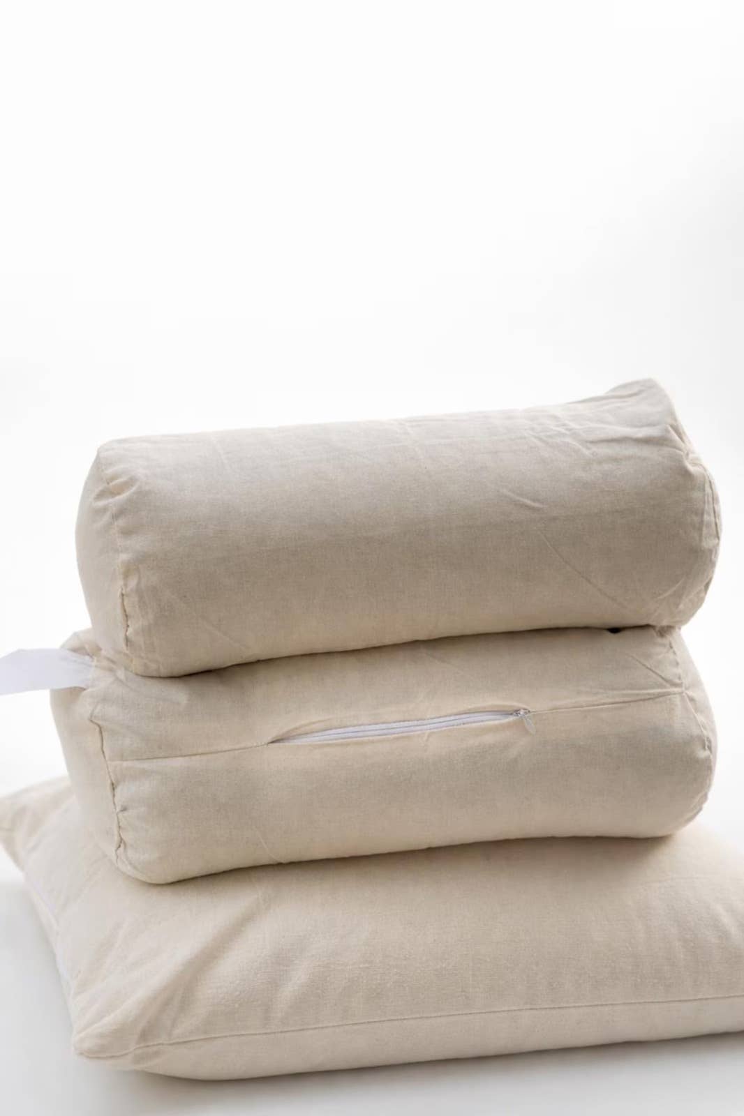 Orimono Elegance - Wholesale Bedding Pillow - Buckwheat Pillow 14x6 –100% Cotton Pillow Cover, Comfortable1