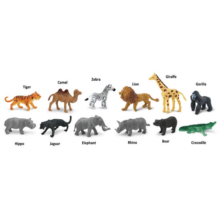 Safari Ltd. - Wholesale Figurine Toy - Kids - Wild TOOB® - 695004