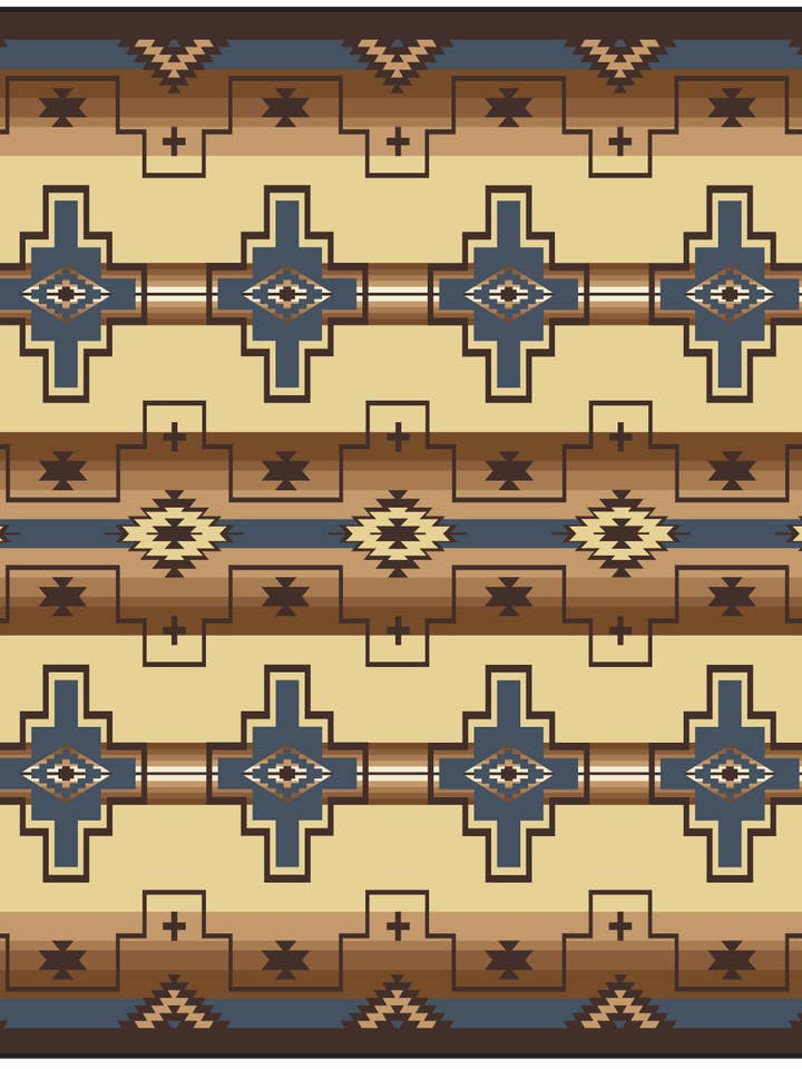 Luxury Plush Queen Size Blanket - 37 for wholesale by El Paso Saddleblanket
