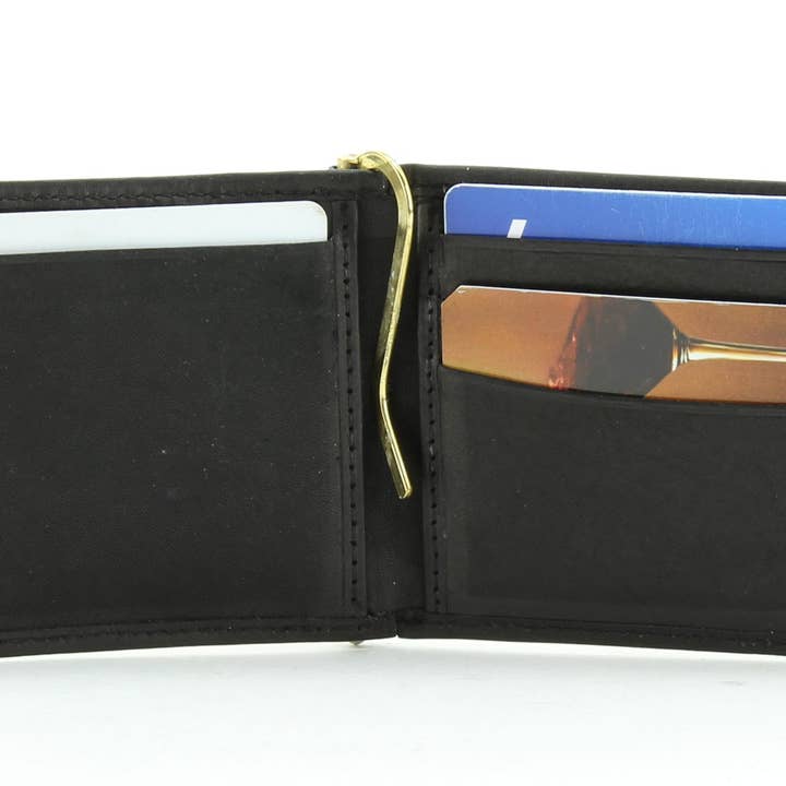Leather Impressions Inc - Wholesale Wallet - Women's - Cowhide Money Clip Wallet Style: 17573