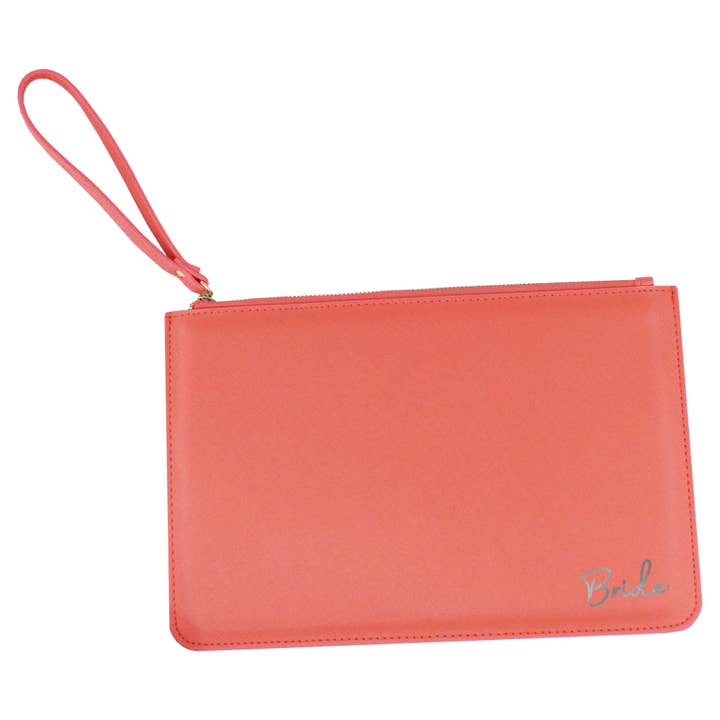 eBuyGB Craft Blanks - Wholesale Clutch Bag - Women's - Bride Clutch Bag Pouch Bridal Wedding Purse PU Leather4