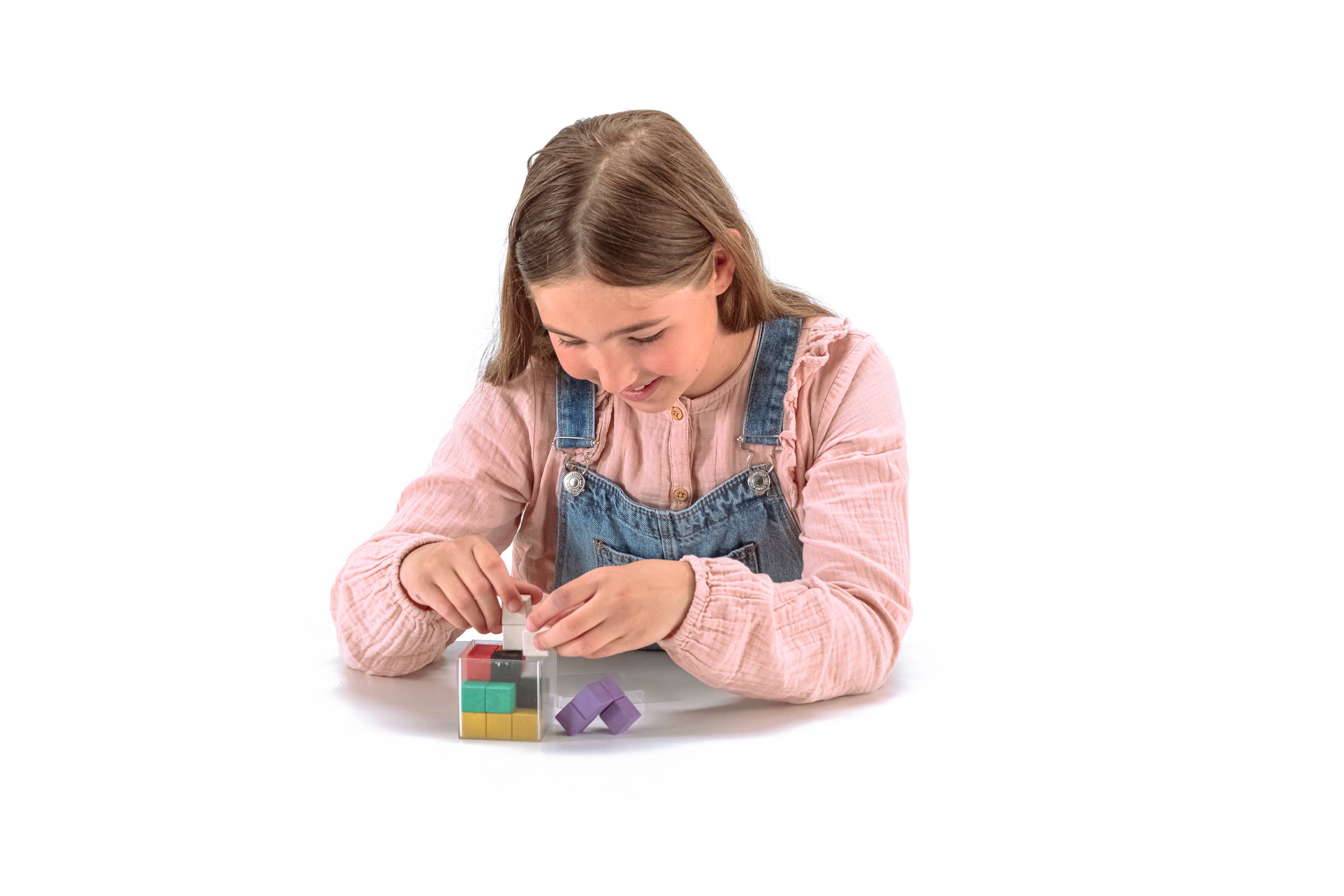 Wissner® aktiv lernen - Vente Jeu construction – enfant - Cube Soma en 7 éléments colorés | Idée spatiale3