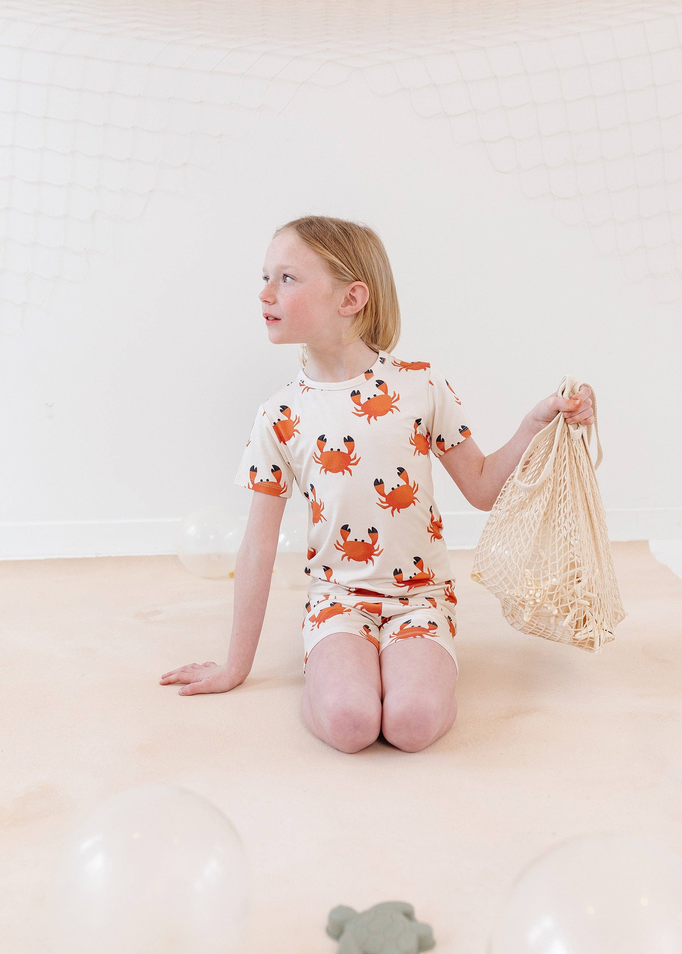 Loocsy LLC - Wholesale Sleepwear Set - Kids - Mr. Crab Pajama Set2