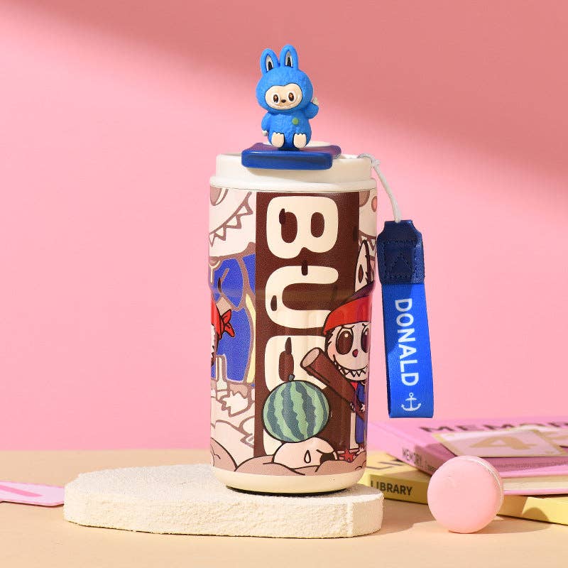 Little Trendy - Wholesale Insulated Mug/Tumbler - Portable coffee cup stainless steel thermos cup-cute monster1