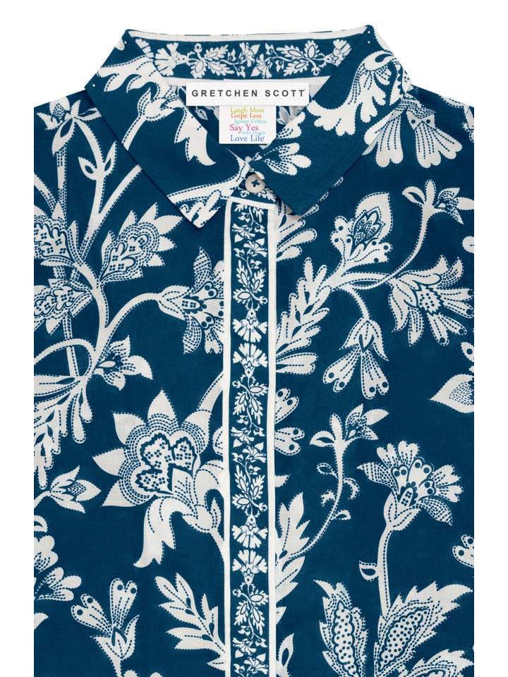 Gretchen Scott LLC – Blusa - Mulher por atacado – Top Sem Esforço - Pontilhado Deslumbrante4