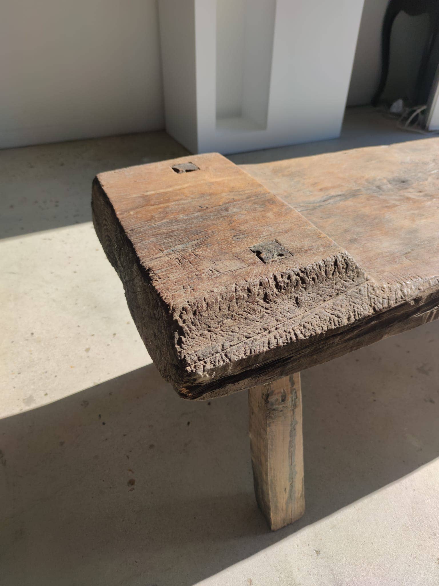 Office Objets - Wholesale Bench - Very large antique teak bench H:50cm L:2m064