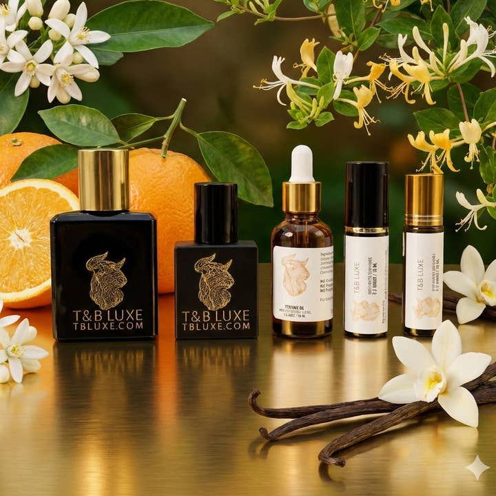 Signature Essential Oil Perfumes for wholesale by T&B Luxe