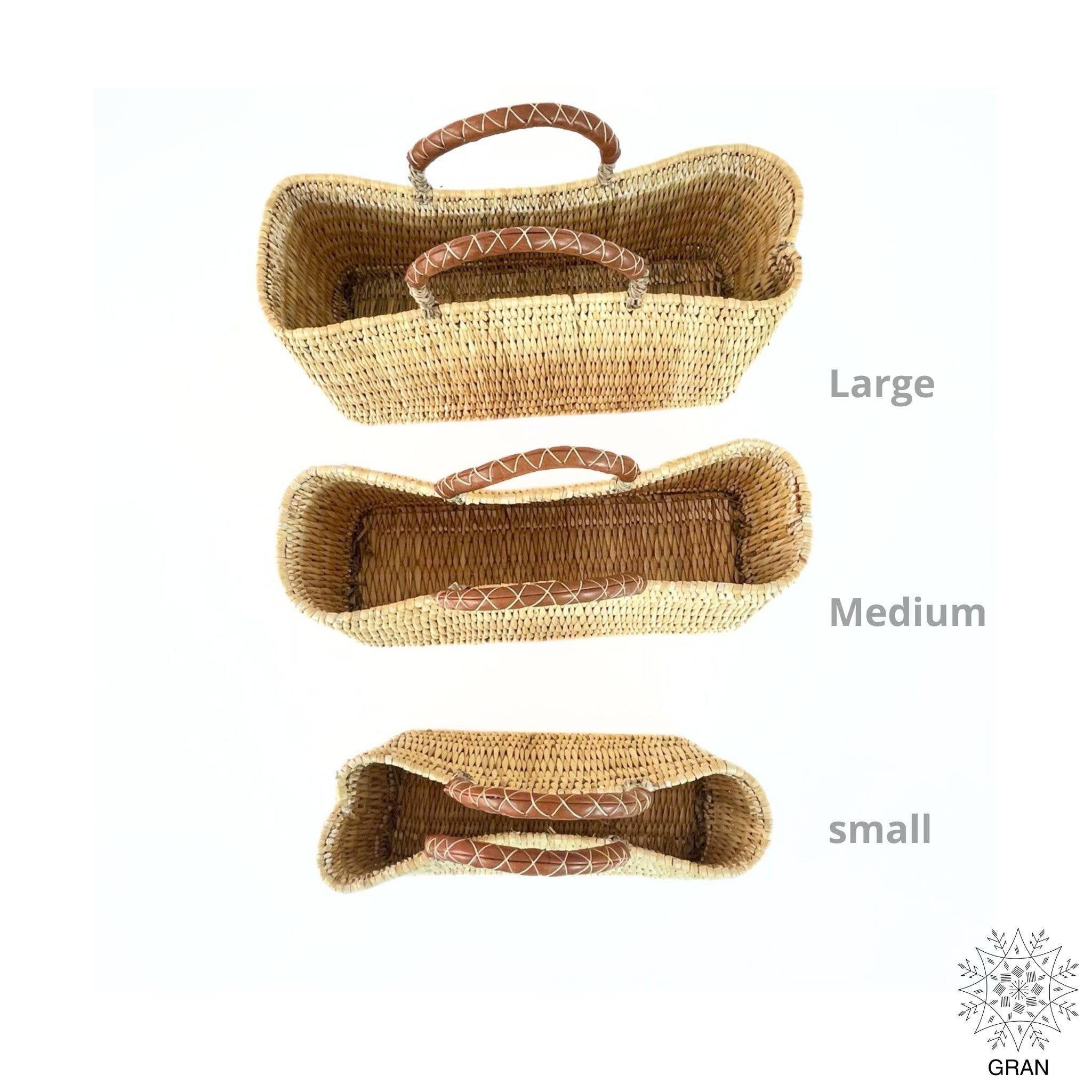Gran Wholesale - Wholesale Basket - Market Reed Storage, Leather Baskets Shopping Bag.1