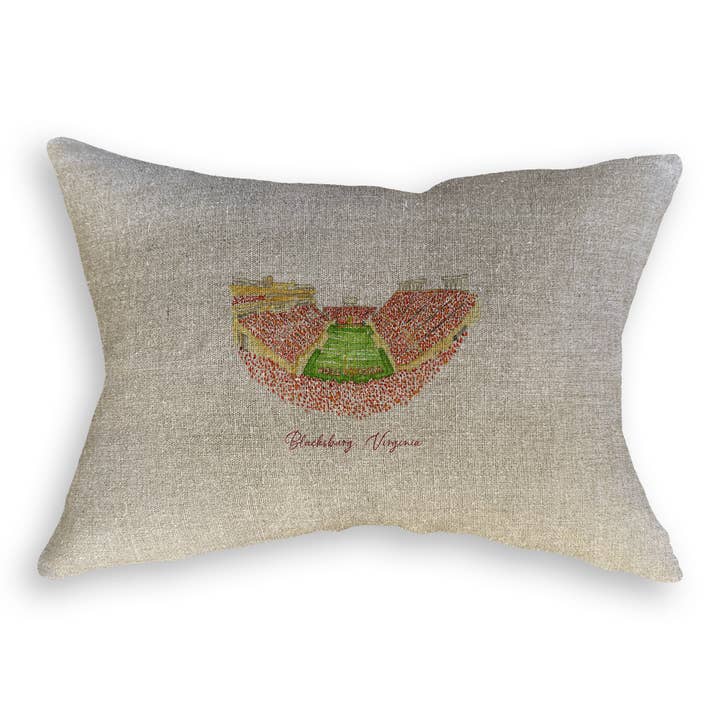 French Graffiti - Venta al por mayor Paños de cocina - Estadio de Blacksburg, Virginia8