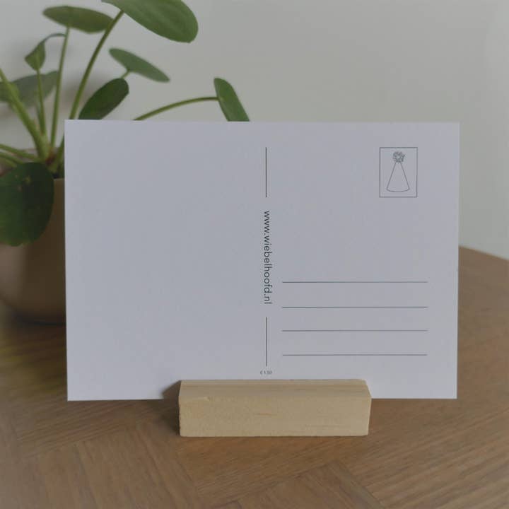 Wiebelhoofd – wholesale Birthday card – Party hat
