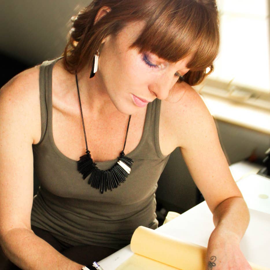 Muichic Natural Jewelry - Wholesale Jewelry Set - Tagua Jewelry Set, Fringe Tagua Necklace and Earrings 9