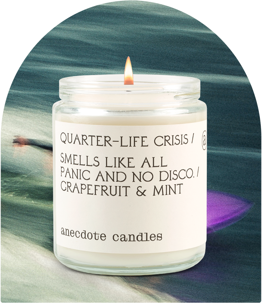 Anecdote Candles - Wholesale Jar/Filled Candle - Quarter-life Crisis (Grapefruit & Mint) Candle9