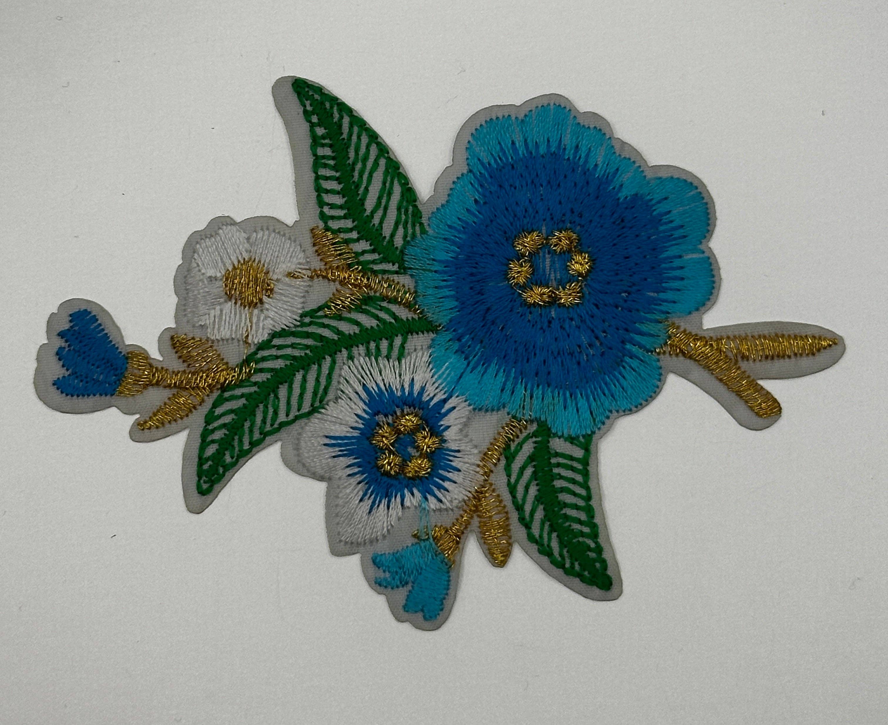 Texas Transfers - Wholesale Patch - Floral Jasmine Iron On Patches2
