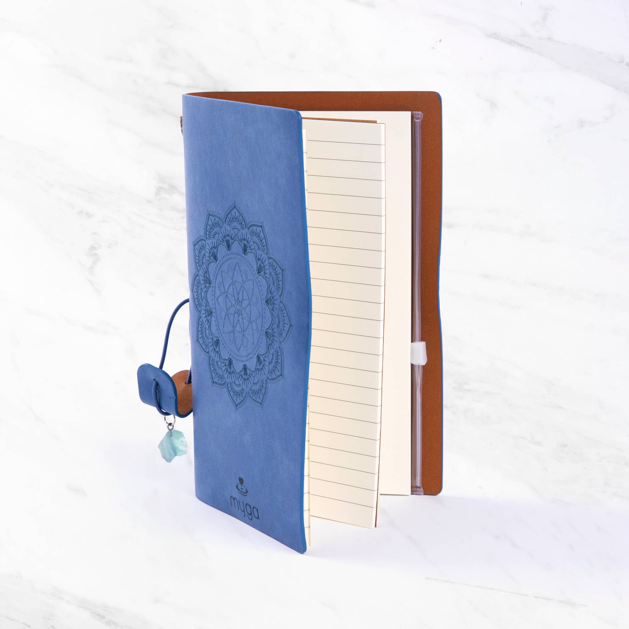 Myga – Engroshandel Spirituelle sten og krystaller – Myga Crystal Notebooks i singler 31