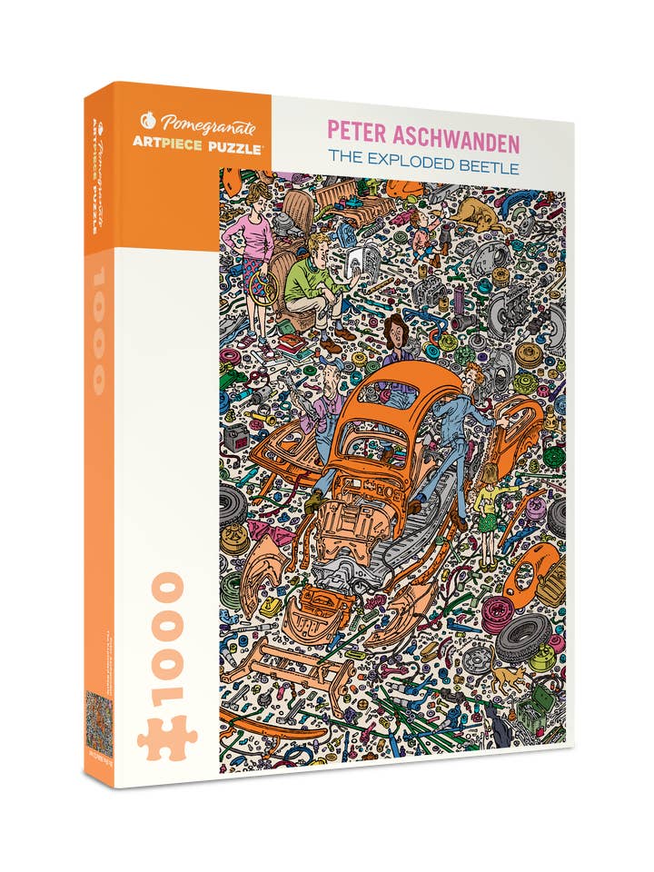 Peter Aschwanden: O Carocha Explodido Puzzle de 1000 Peças por atacado de Pomegranate