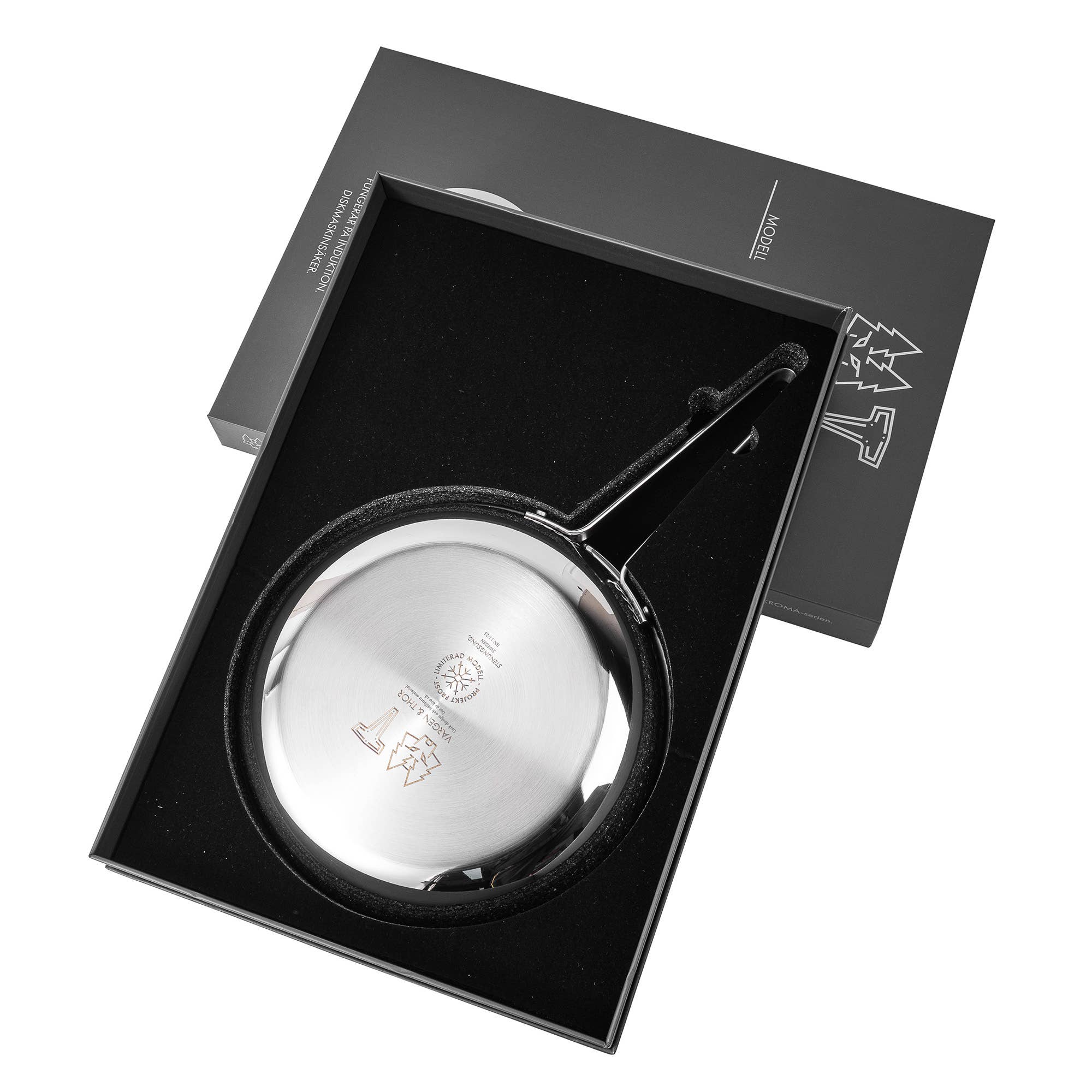 Vargen & Thor - Wholesale Pan - MODELL Mb JR Frying Pan – 22 cm. - Polished Steel8