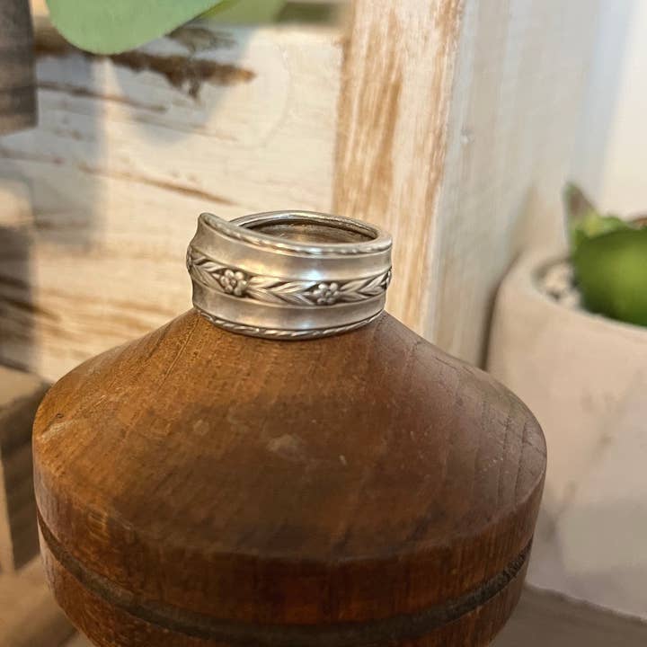 Spoon Jewelry By Emily - Wholesale Cocktail/Statement Ring - Roseanne Vintage Spoon Ring