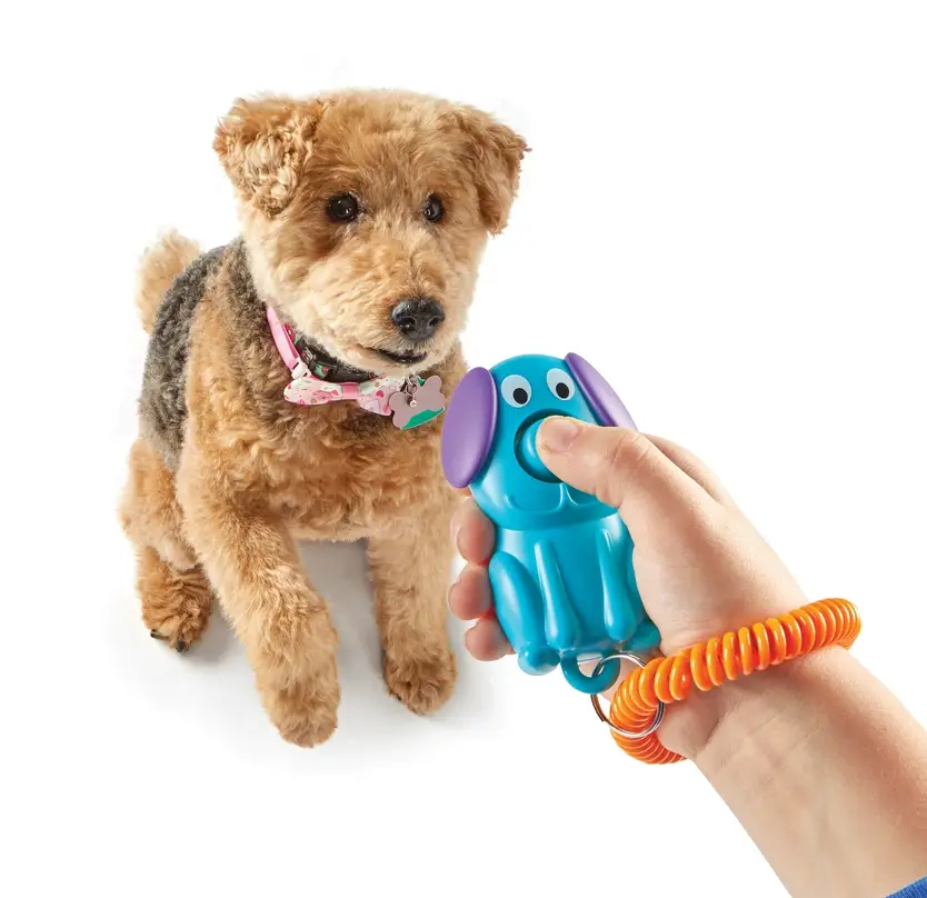 Hunger for Words and Brightkins - Wholesale Pet Toy - Dog - Brightkins™ Smarty Pooch Training Clicker- PUPPY3