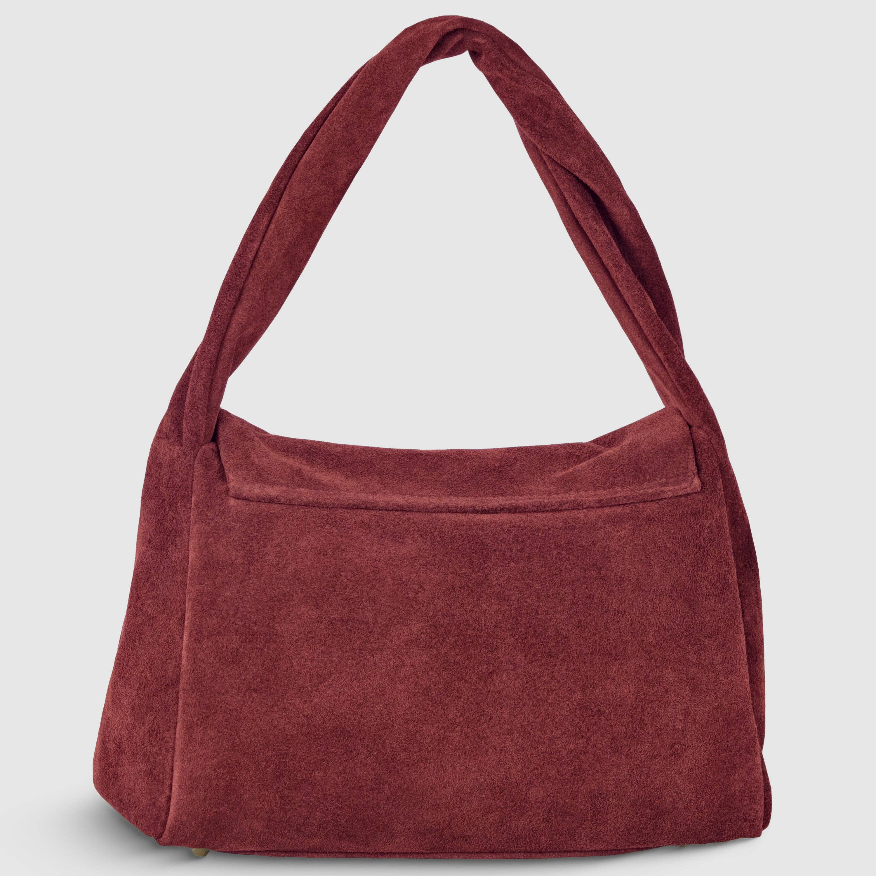TAKEASY - Vendita all'ingrosso Borsa con manico - Donna - Borsa a mano in pelle scamosciata9