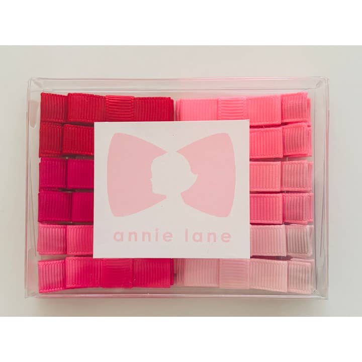 Æske med 12 hårsløjfer - Valentinsdag Lysende Tolv for engroshandel hos Annie Lane