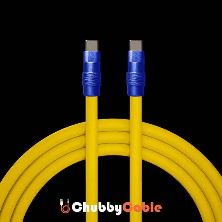 Yellow Blue Minions Chubby - Specially Customized ChubbyCable for wholesale on Faire1