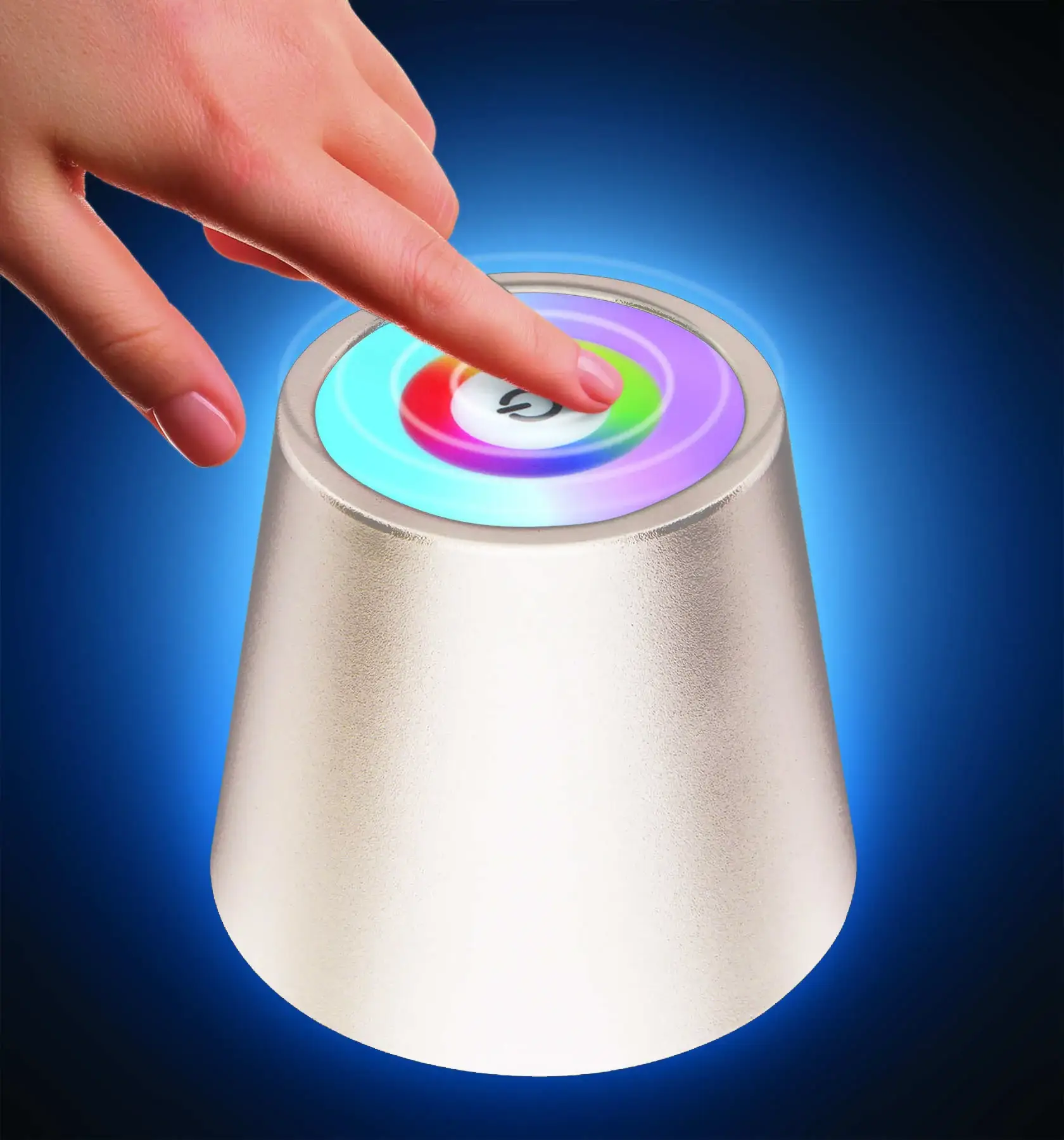 Chris’s Stuff Inc. - Vente Lampes d'appoint/de bureau - Lampe LED pour bouteille de vin - lumière blanche1