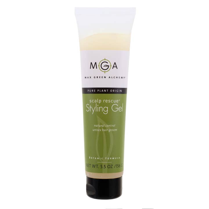 Scalp Rescue Styling Gel Tube 6-pack (5.5 Oz Ea) for wholesale by Max Green Alchemy