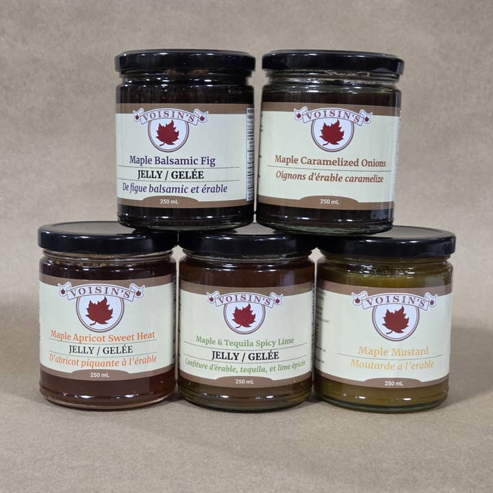 Gelée à tartiner à l'érable pour la vente par Voisin’s Maple Products
