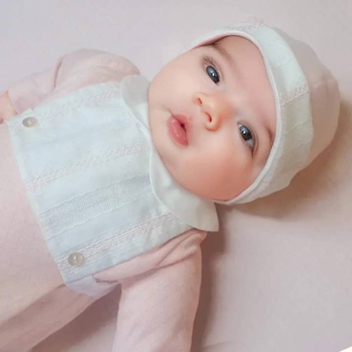 Babygrow and Hat Mimos 3 Pink for wholesale by Pim-Pam-Pum