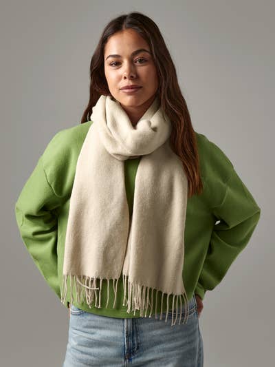 Sciarpa intrecciata classica Beechfield | Unisex | Filato di lusso | Oversize | 8 colori | Taglia unica per la vendita all'ingrosso da parte di Logo Free Clothing