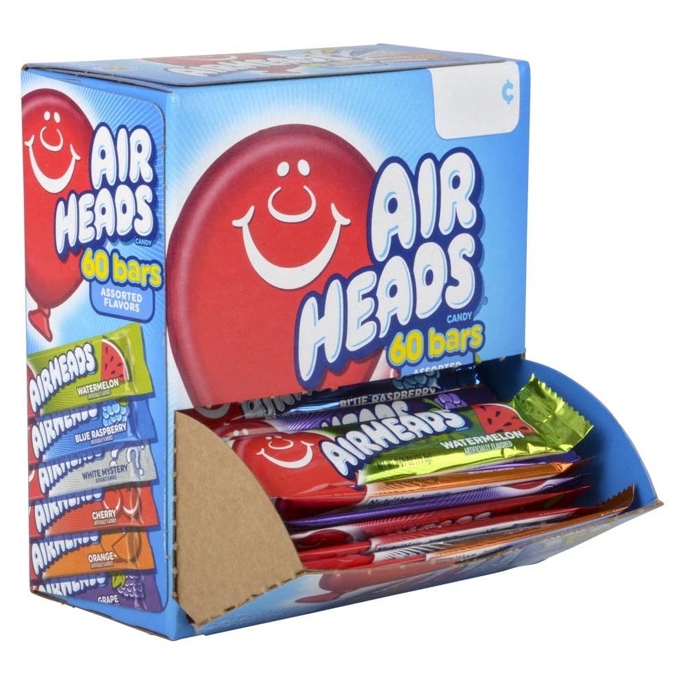 La Luna Bella - Toys - Vendita all'ingrosso Caramelle dure - Espositore Airheads 60 pezzi - LLB Candy4