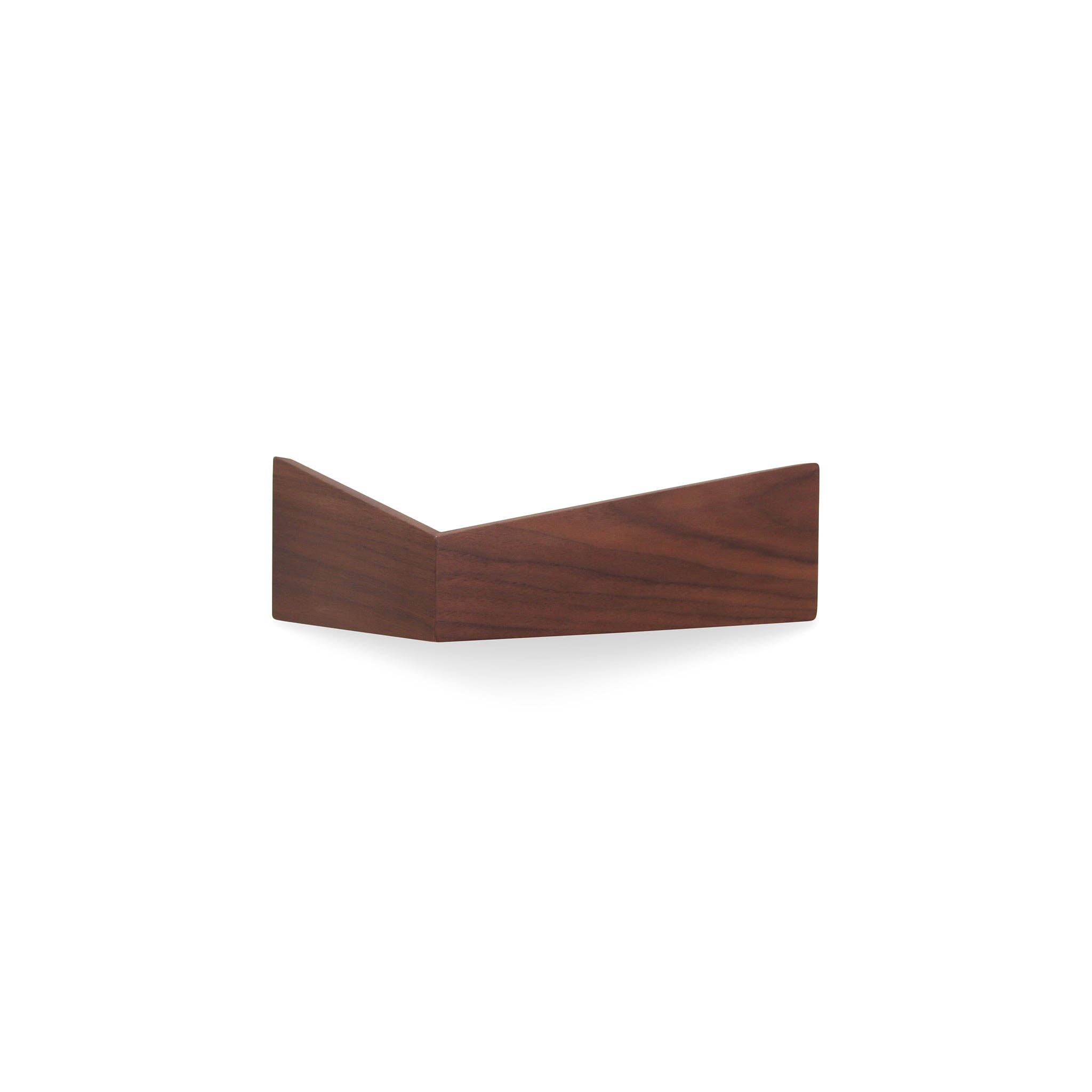 Woodendot - Venta al por mayor Estante de pared - Estantería de pared Pelican · Nogal pequeño2