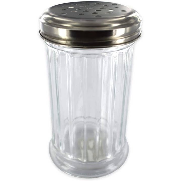 Zenker - Wholesale Kitchen Tool/Gadget - Parmesan and powdered sugar glass shaker 13 cm Fackelmann