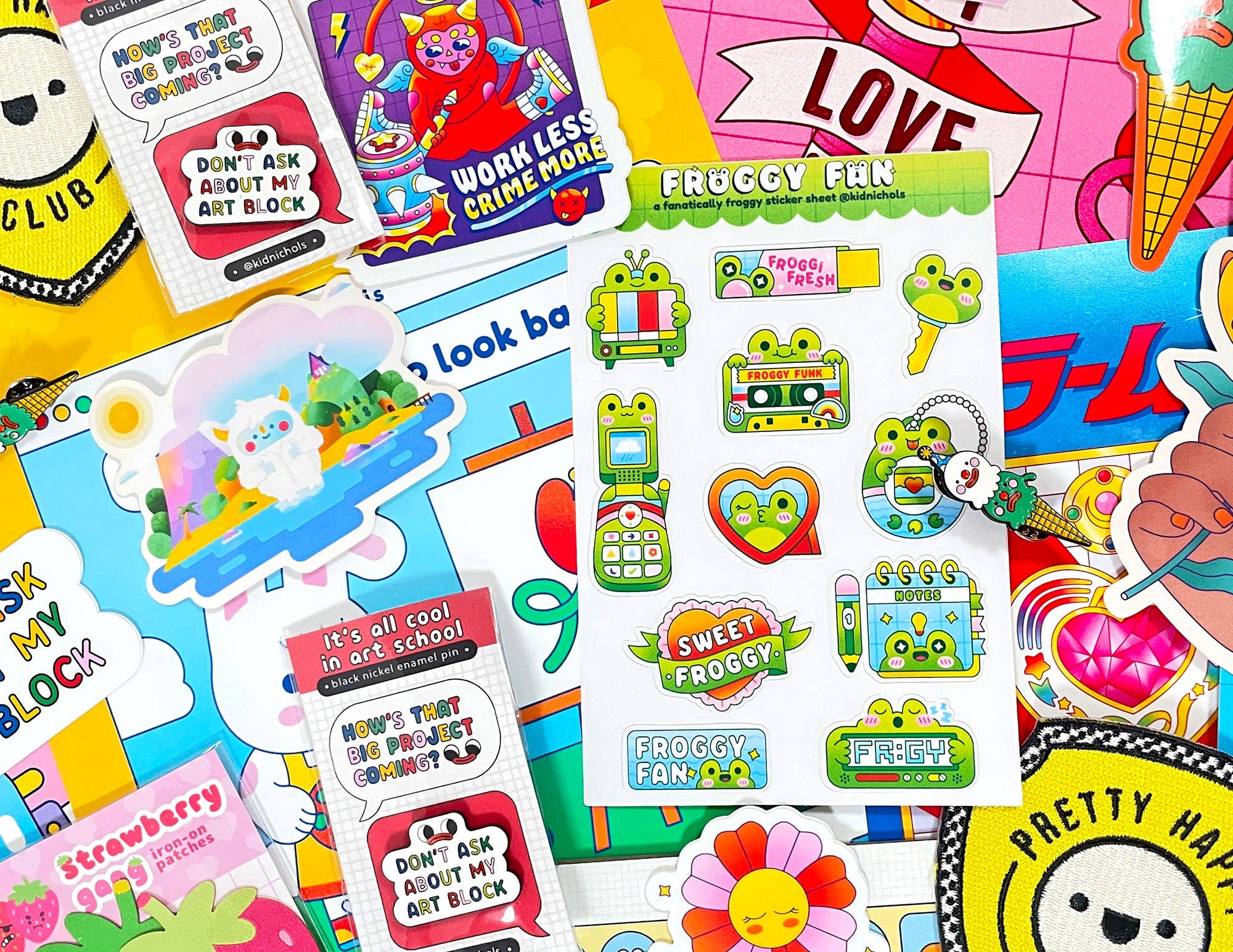 Kidnichols - Wholesale Sticker - Oopsy Daisy B-Grade Mystery Bag | Blind bag | Kawaii art4