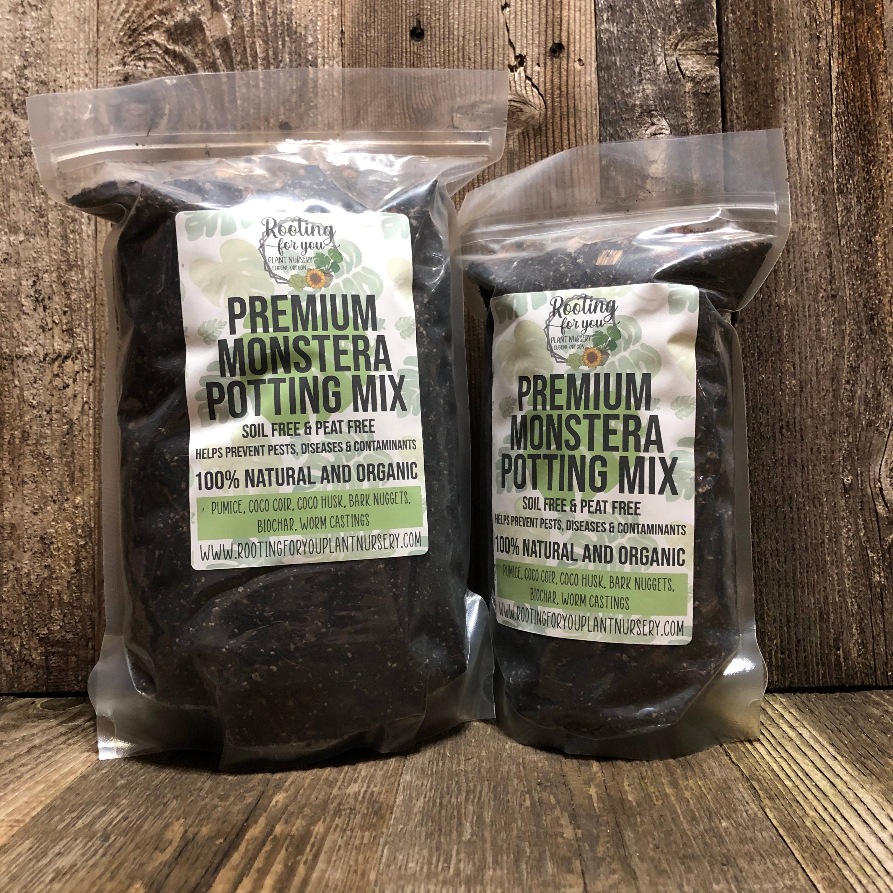 Rooting For You Plant Nursery - Vente Terreau de plantation/rempotage - Mélange de rempotage Premium MONSTERA1