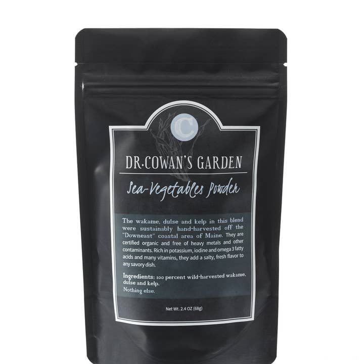 Dr. Cowan's Garden - Wholesale Protein/Superfood Powder - Sea-Vegetables Powder (Wild-Harvested) (Refill Pouch)