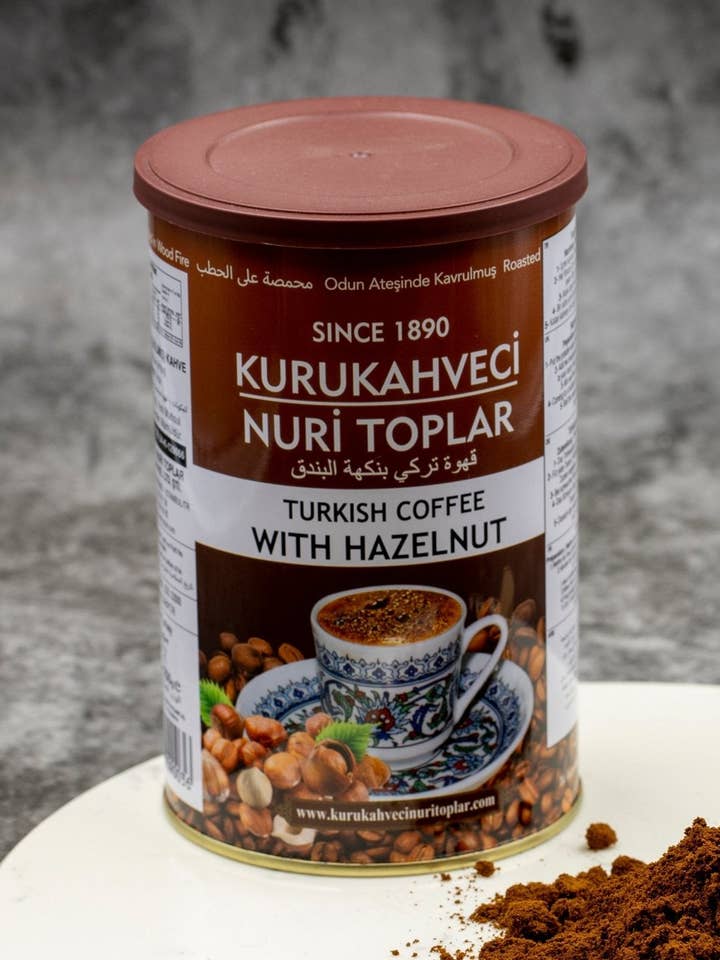 Nuri Toplar | Premium turkiskt kaffe med hasselnöt för wholesale av Aladdin