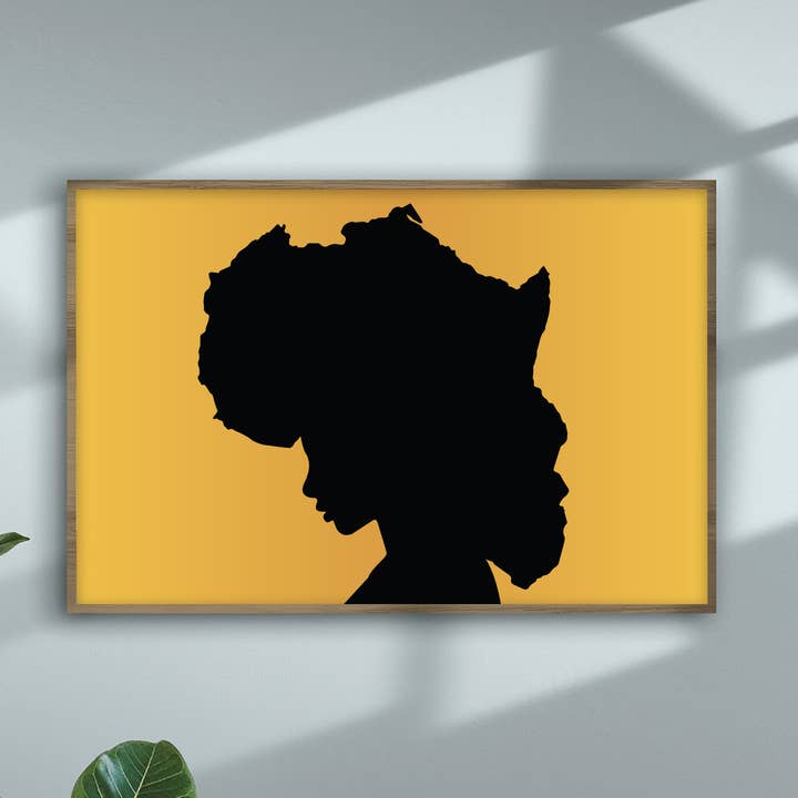 Impressão de Ascendência Africana por atacado de Black is Gold