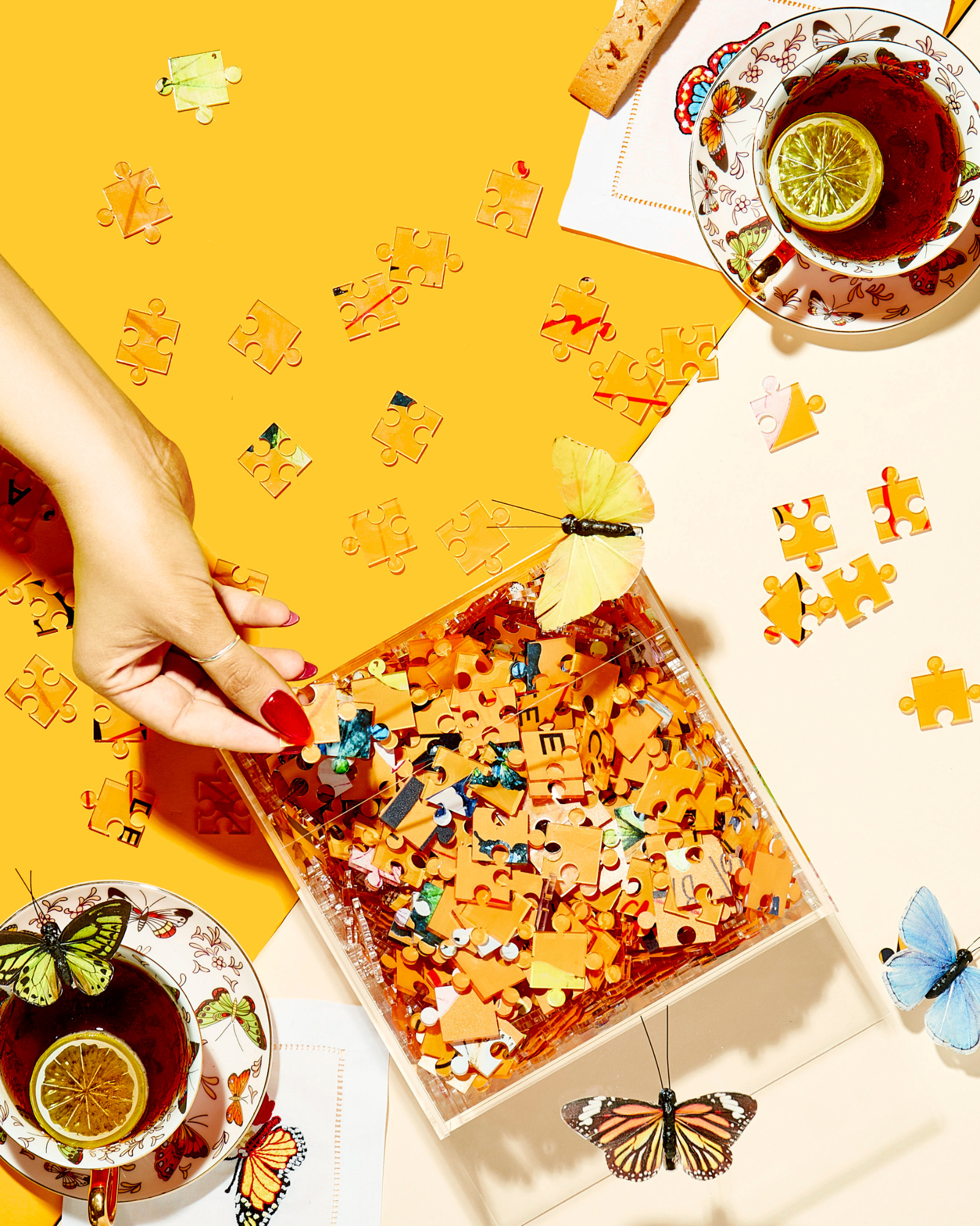 Tart By Taylor - Wholesale Puzzle - Adult - Bubbly Butterfly Acrylic Puzzle6