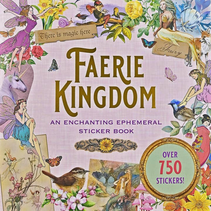 Peter Pauper Press - Wholesale Sticker - Faerie Kingdom Sticker Book