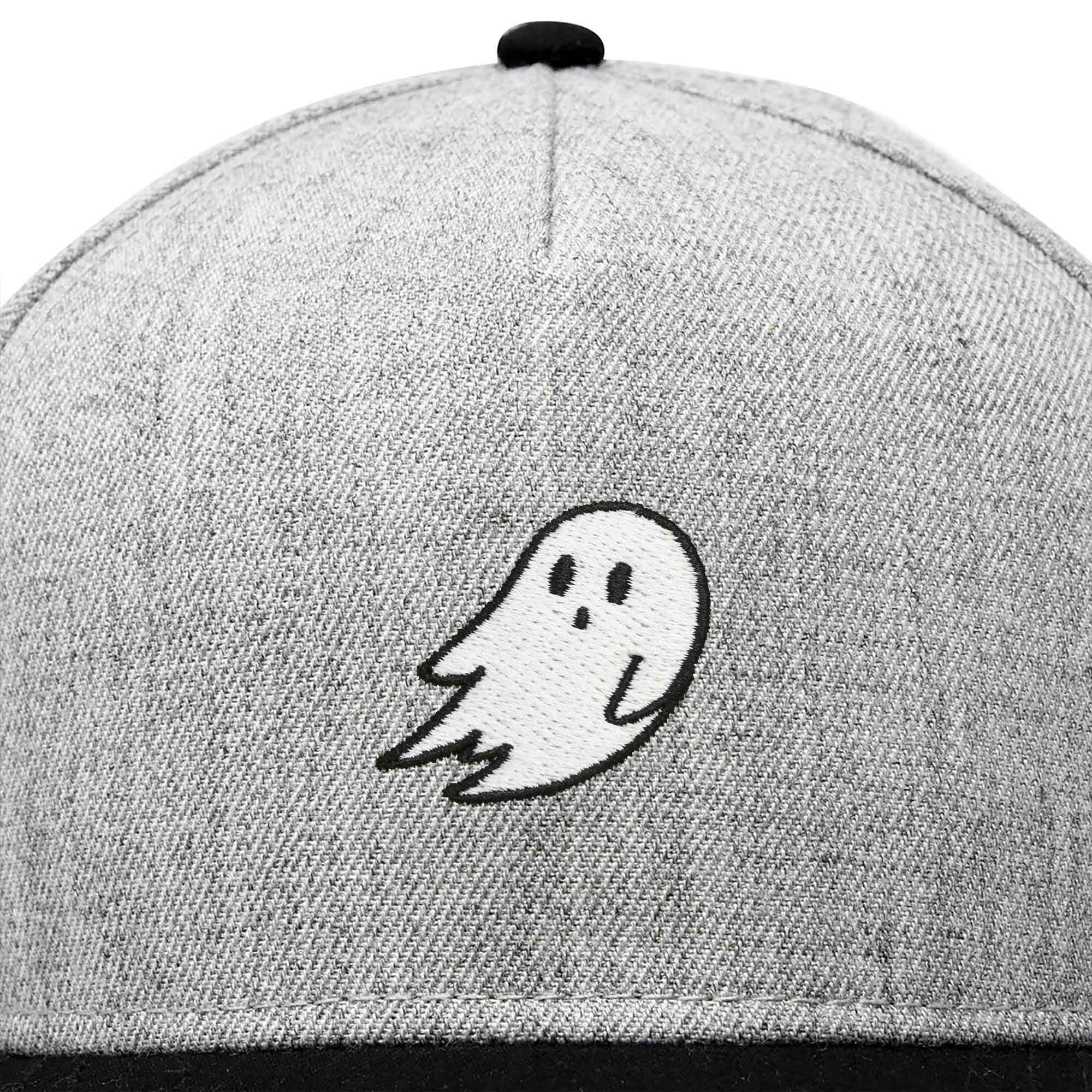 Dalix - Vente Casquette à visière plate – unisexe - Casquette plate brodée Dalix Ghost9