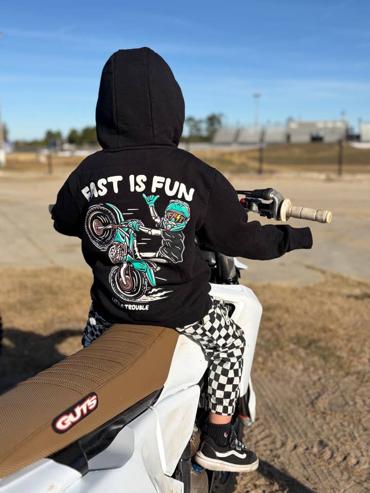 Fast is Fun Hoodie for wholesale by Little Trouble