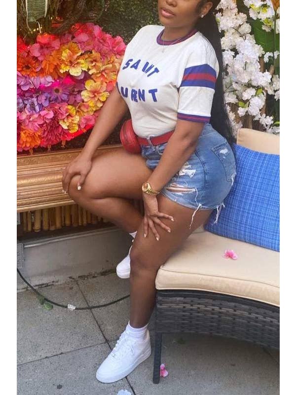 graphic white tee for wholesale on Faire2