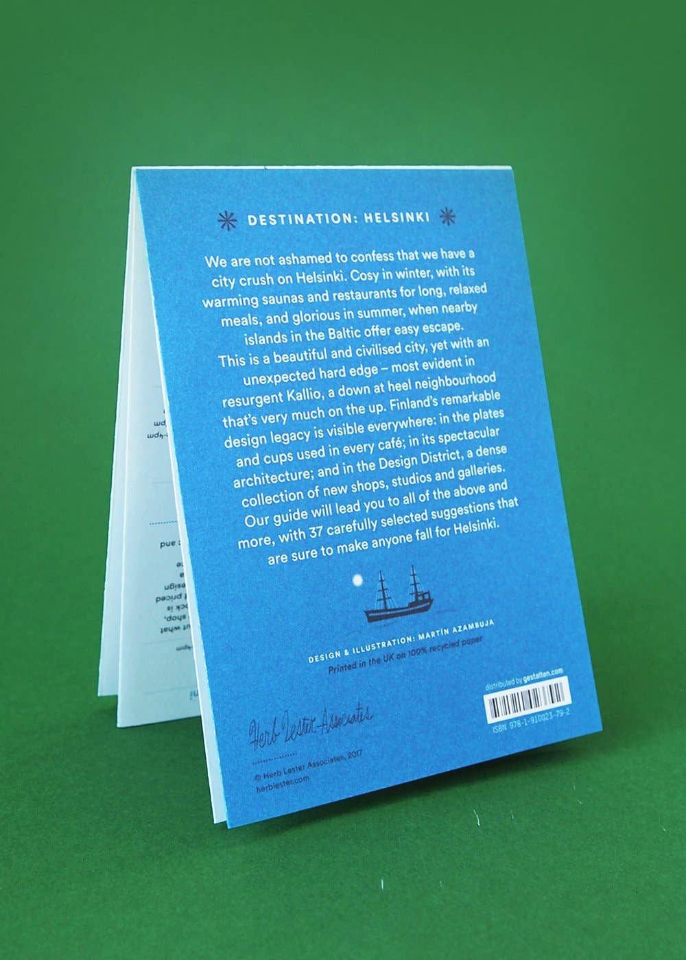 Herb Lester Associates - Wholesale Travel - Destination Helsinki - Finland Travel Map & Cultural Guide3