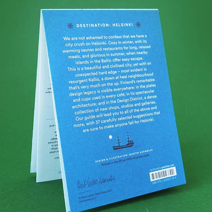 Herb Lester Associates - Wholesale Travel - Destination Helsinki - Finland Travel Map & Cultural Guide3