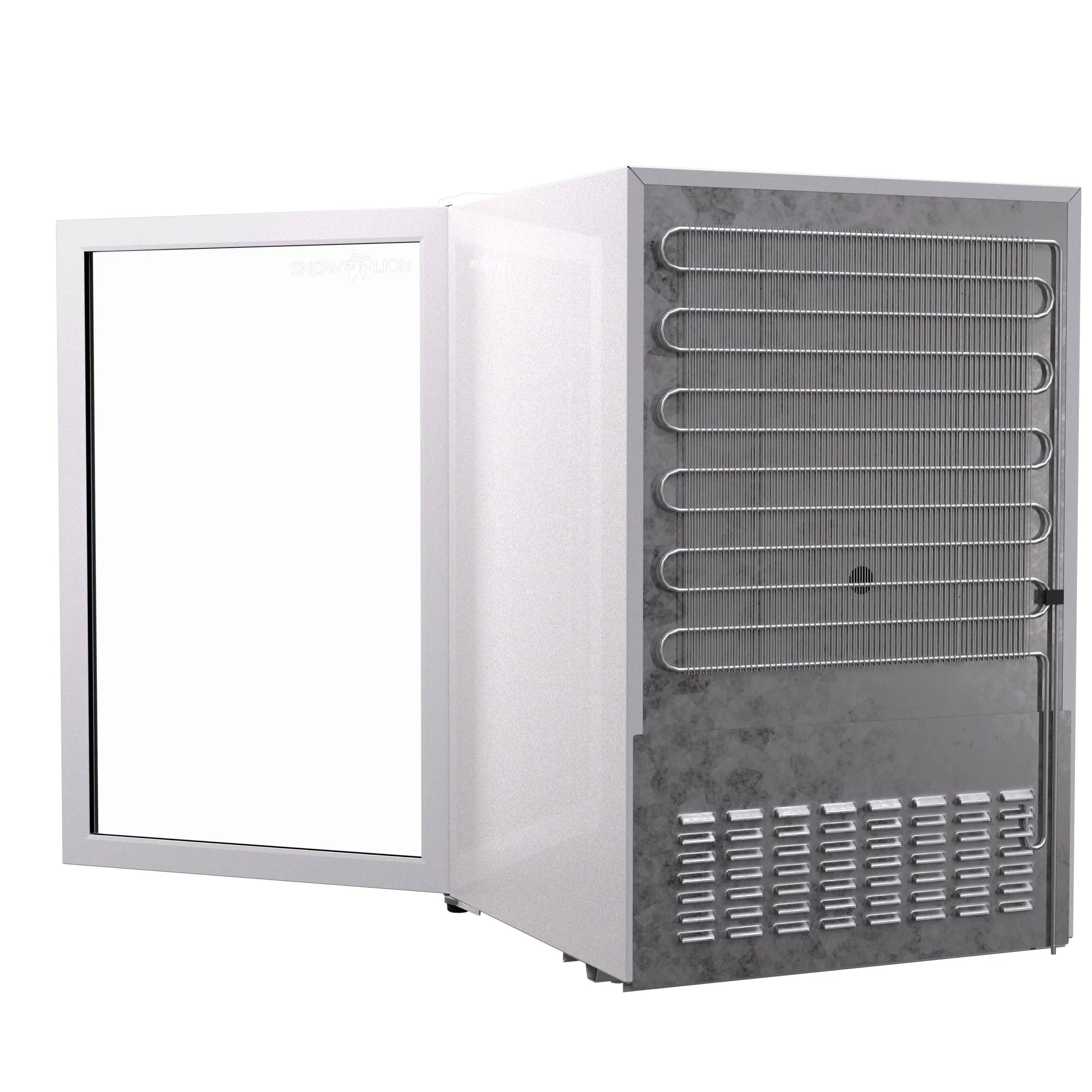 Promounts – wholesale Portable/mini fridge – SnowLion Premium 131L Beverage Refrigerator 4.6 Cu.ft. Freestanding Mini Fridge With Glass Door in White10
