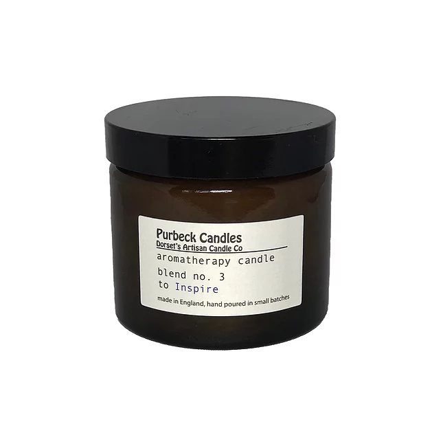 Purbeck Candles – Engroshandel Glaslys – Aromaterapi Range Candle i Jar - At inspirere0